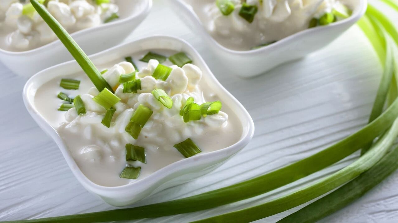 cipolle verdi con ricotta per migliorare la potenza