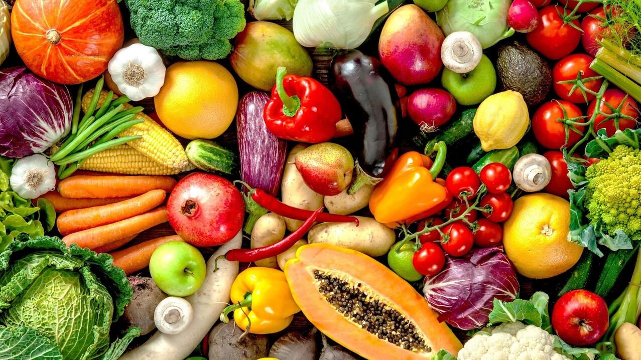 verdure e ortaggi a radice per la potenza